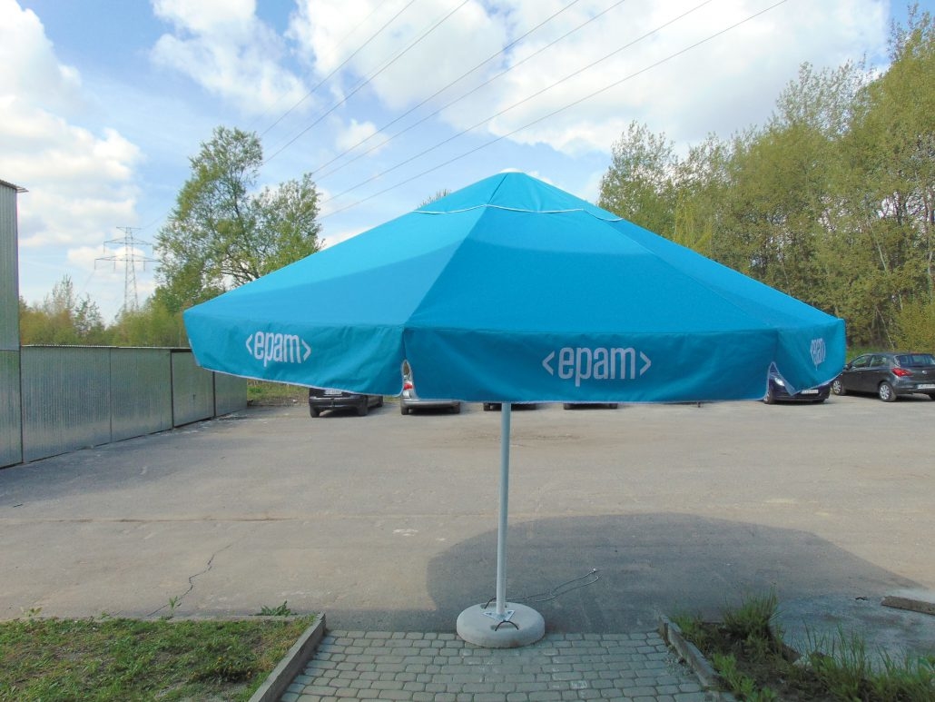 Parasol publicitaire